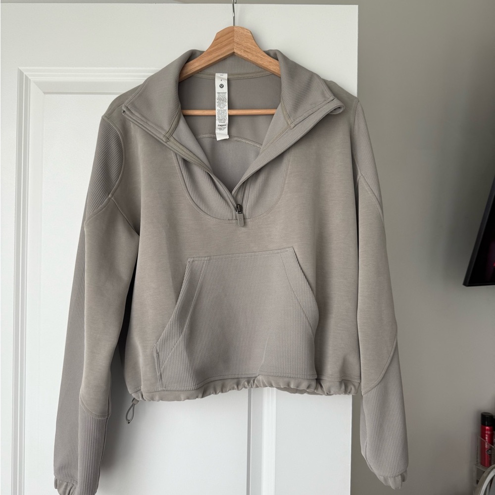 lululemon athletica Brushed Softstreme Half Zip